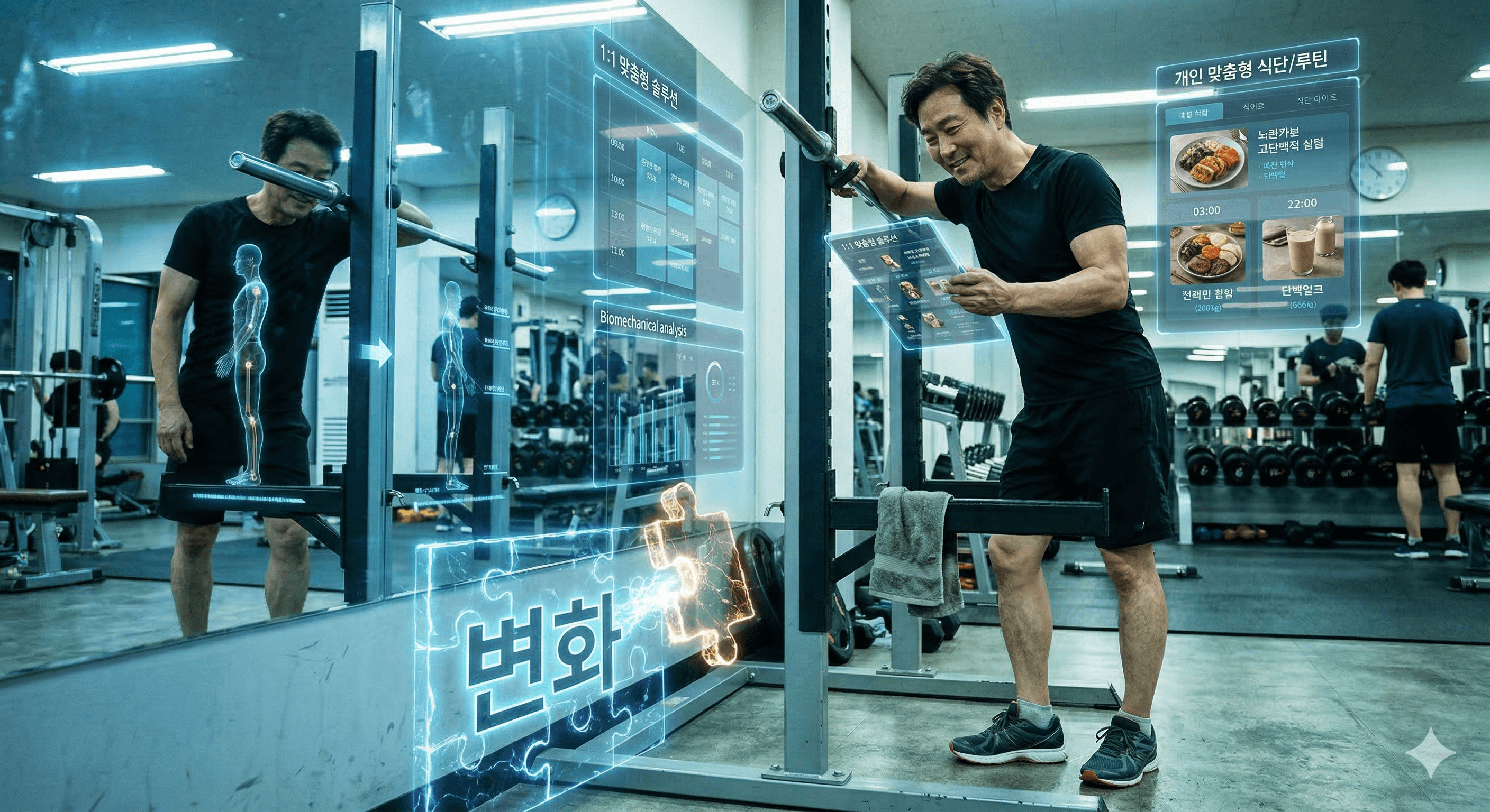 트레이닝 및 교정 예시